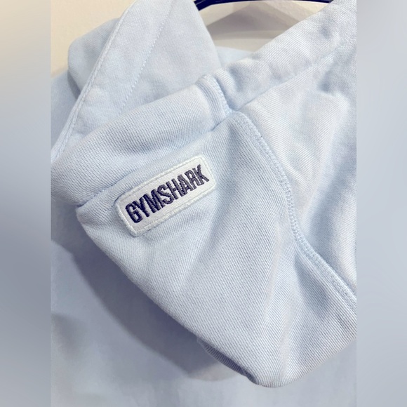 Gymshark - Full-Zip Hoodie - Light Blue - XL - Picture 2 of 7